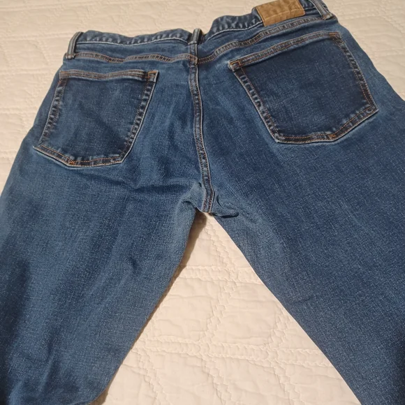 GAP Blue Straight Jeans Classic Style 34 X 32 - Picture 3 of 4